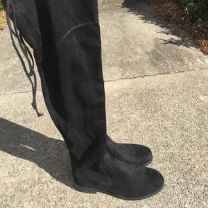 Unisa Over the Knee Black Boots, worn once
